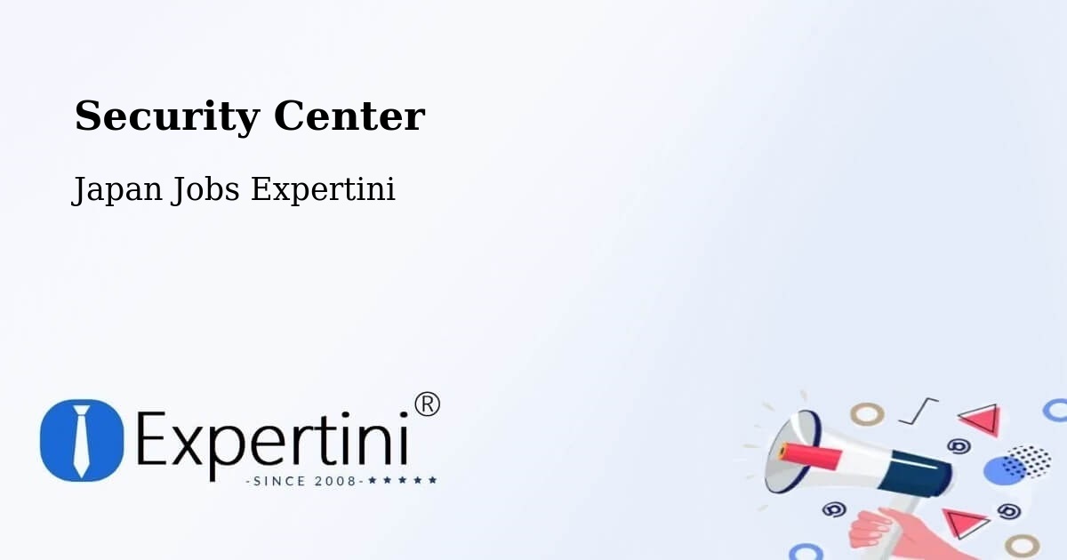 Security & Compliance – Shinshiro - Japan Jobs Expertini